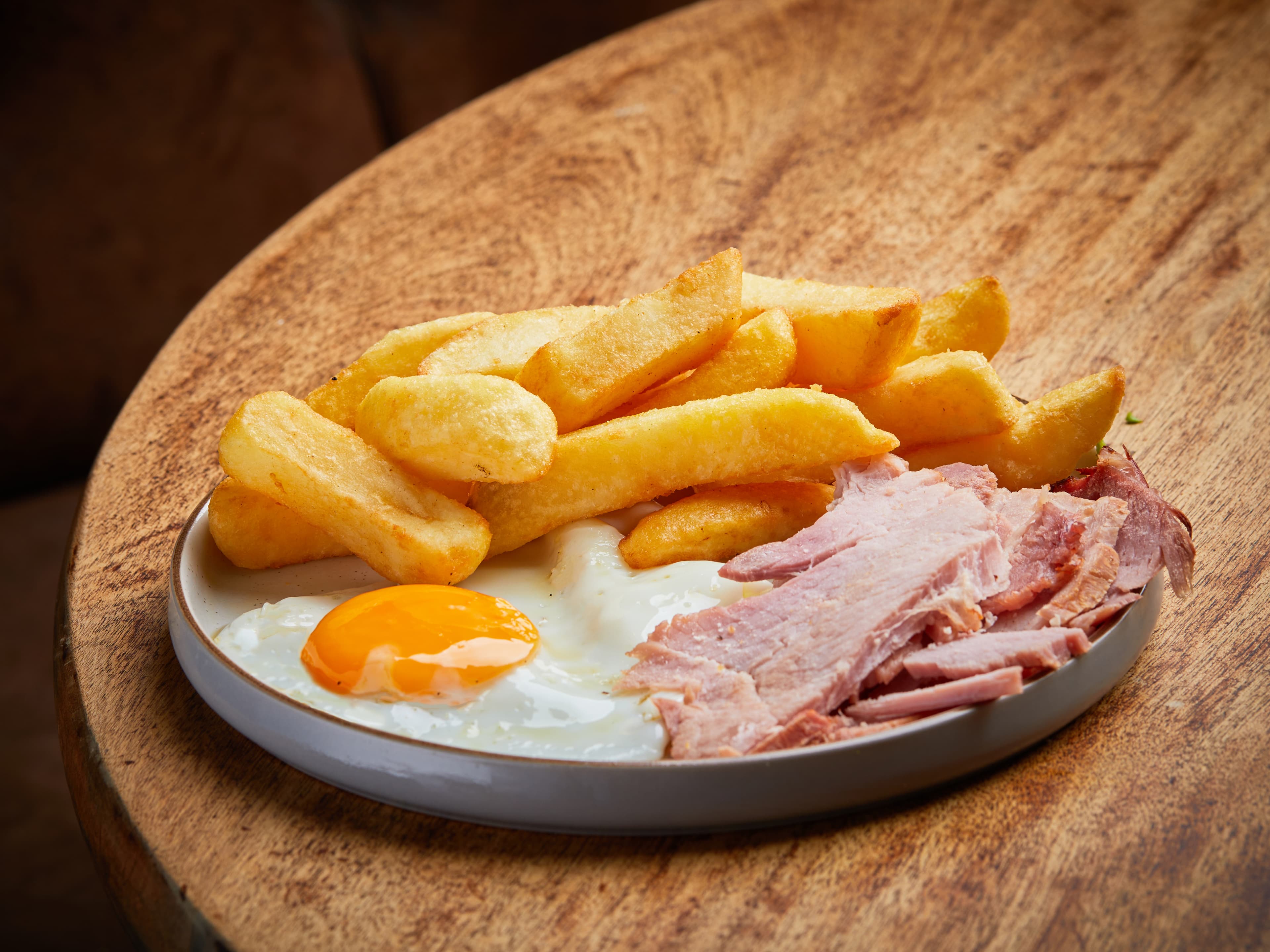 Ham, Egg & Chips
